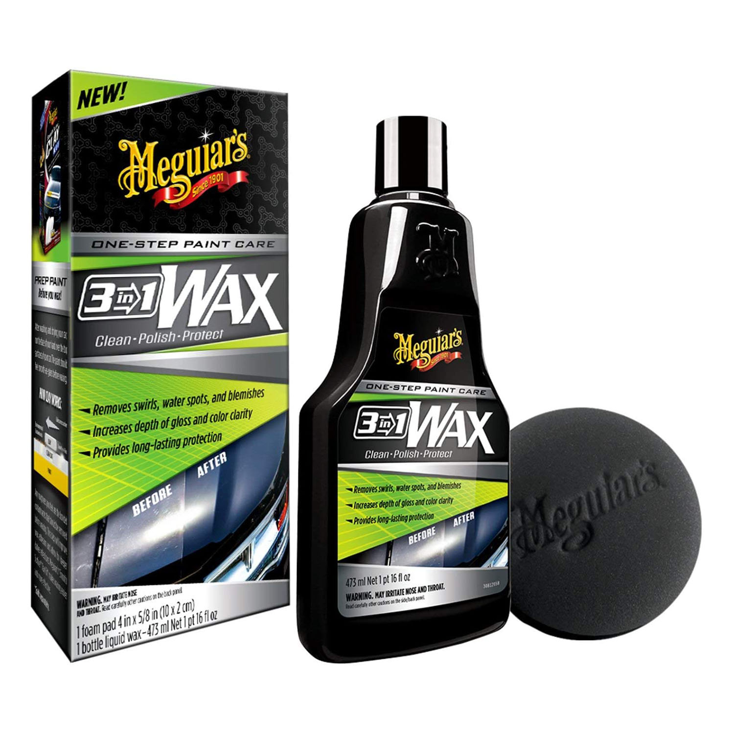  KIT CEARA 3 IN 1 3-IN-1 WAX MEGUIARS