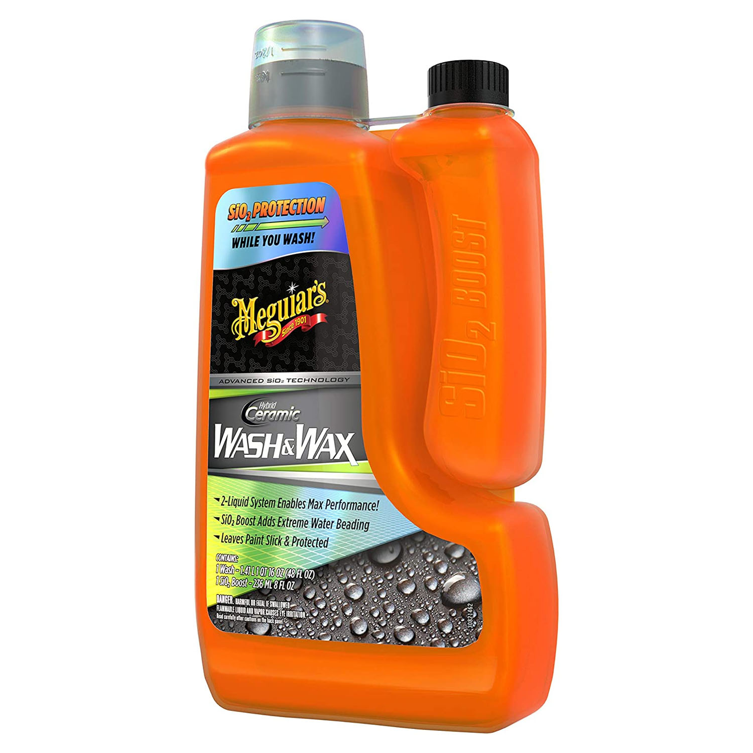  NBB SOLUTIE CURATAT CU CEARA HYBRID CERAMIC WASH & WAX 0.236 L-MEGUIARS