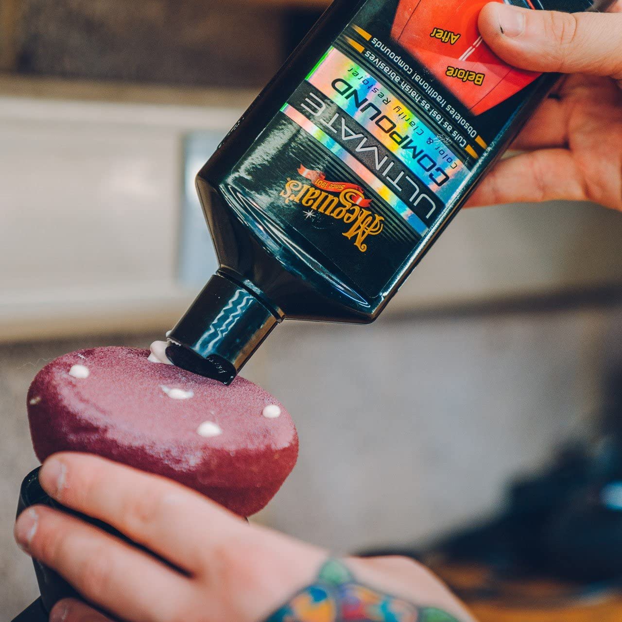  DISC POLISHAT, 2 BUC, DPERA POWER SYSTEM CUTTING PAD PACK - MEGUIARS