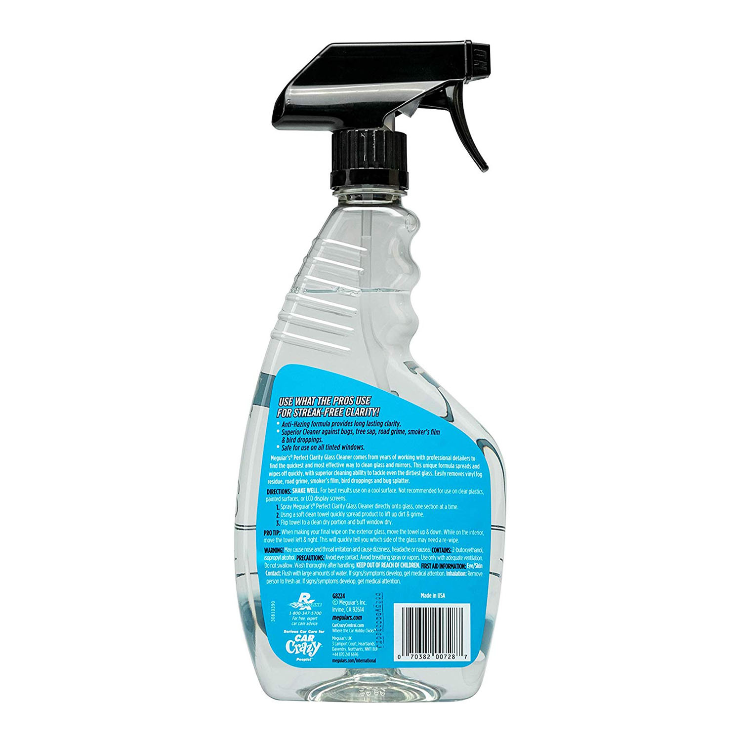  SOLUTIE CURATAT GEAMURI, 473 ML, PERFECT CLARITY GLASS CLEANER - EU - MEGUIARS