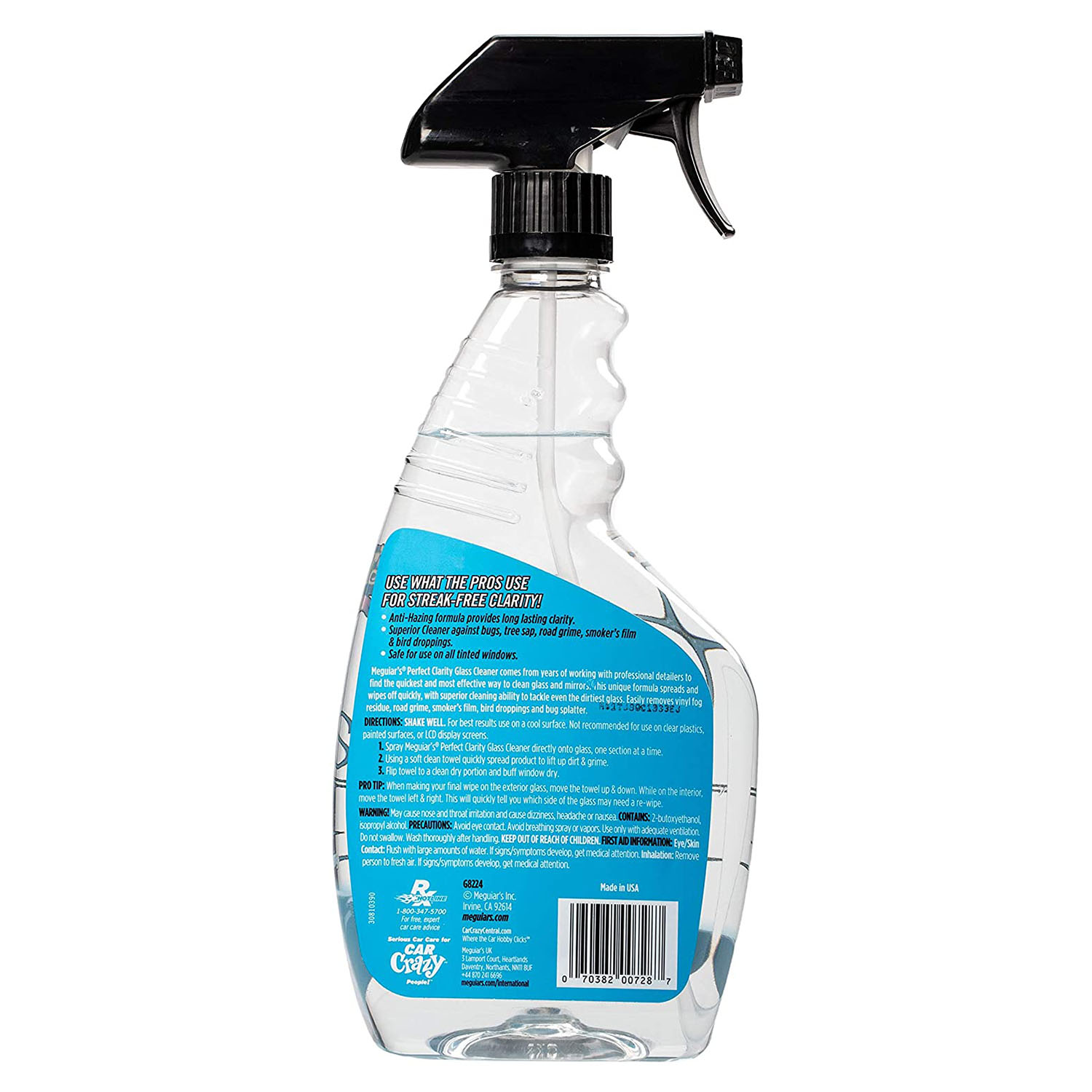 SOLUTIE CURATAT GEAMURI, PERFECT CLARITY GLASS CLEANER (TRIGGER) - MEGUIARS