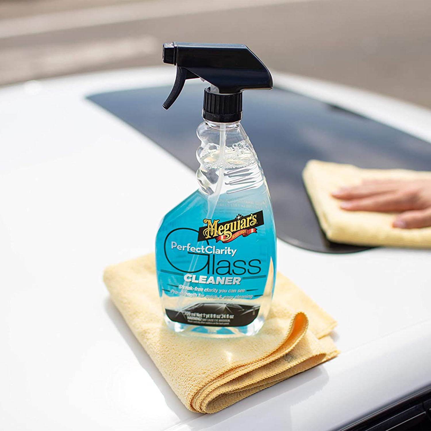  SOLUTIE CURATAT GEAMURI, PERFECT CLARITY GLASS CLEANER (TRIGGER) - MEGUIARS