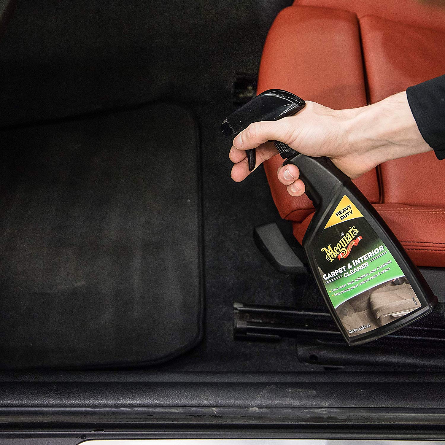  SOLUTIE CURATAT INTERIOR SI COVORASE, 473 ML, CARPET INTERIOR CLEANER -EU- MEGUIARS