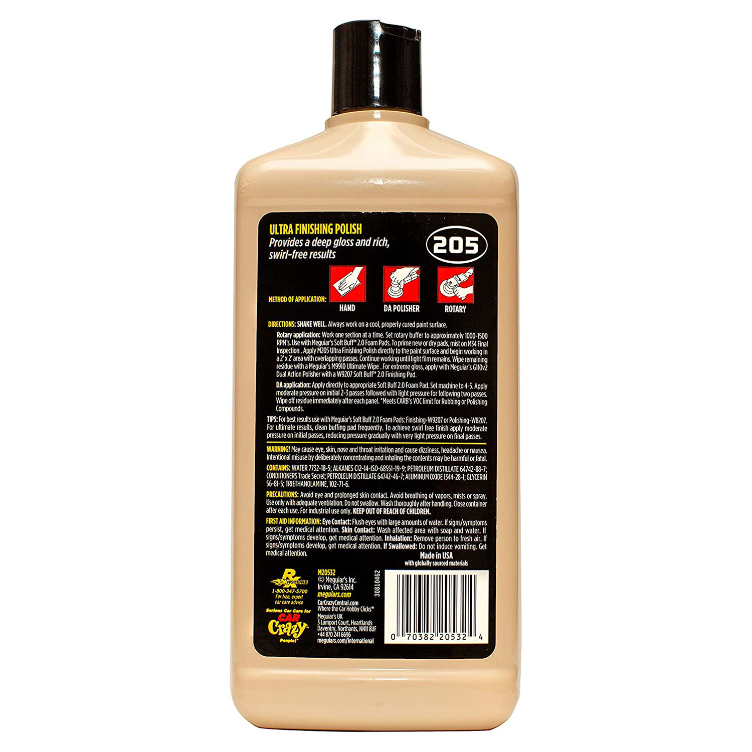  POLISH PENTRU ULTRA FINISARI, 0.946 ML, ULTRA FINISHING POLISH - MEGUIARS