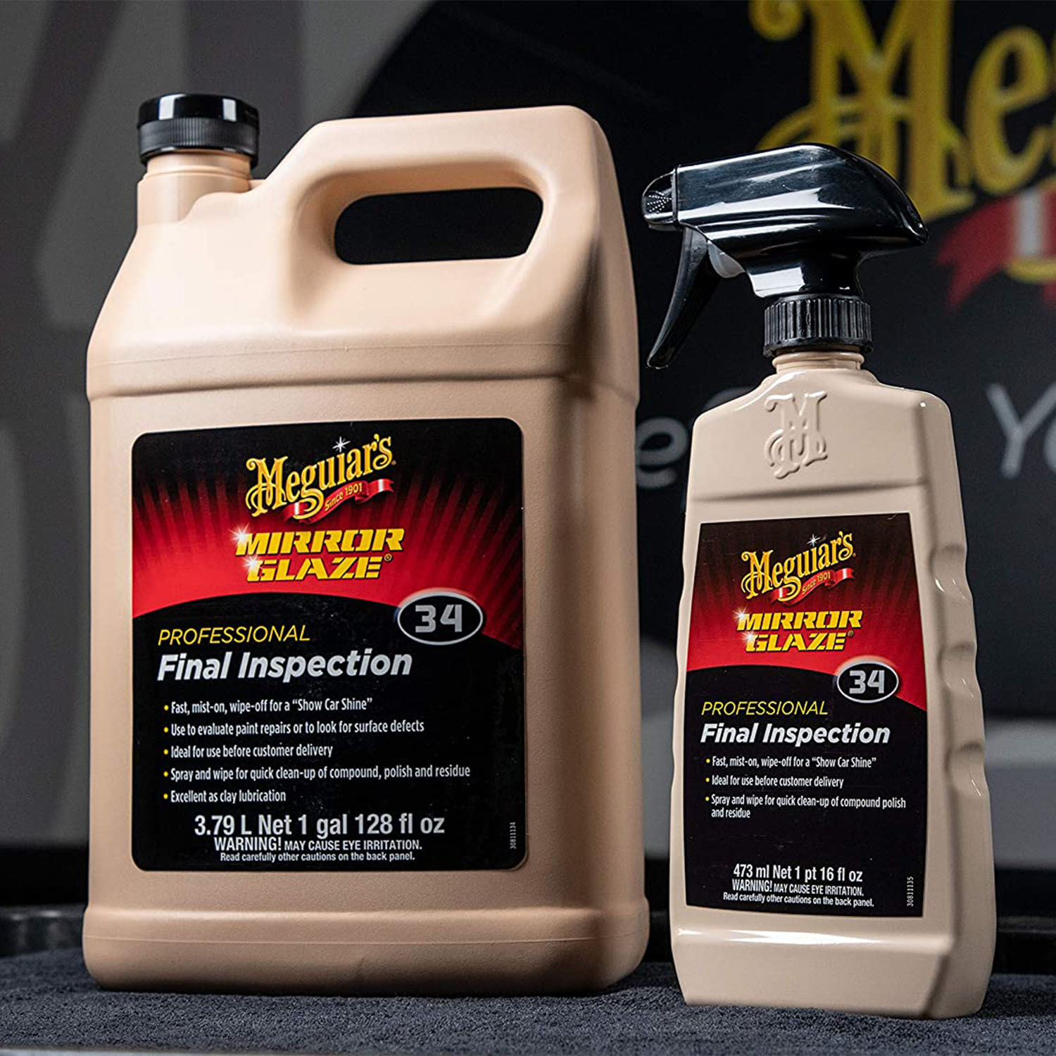  SOLUTIE CURATARE URME DE PE CAROSERIE, 3.78 L, FINAL INSPECTION - MEGUIARS