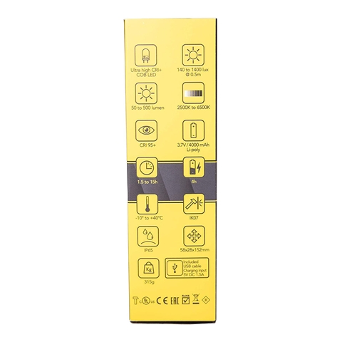 LAMPA INSPECTIE VOPSEA SUNLIGHT 3+ -MEGUIARS