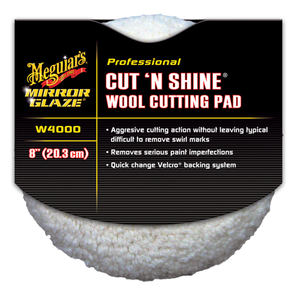  NBB DISC POLISHAT BLANA DE MIEL, 20 CM, CUT N SHINE ULTRA FINISHING - MEGUIARS