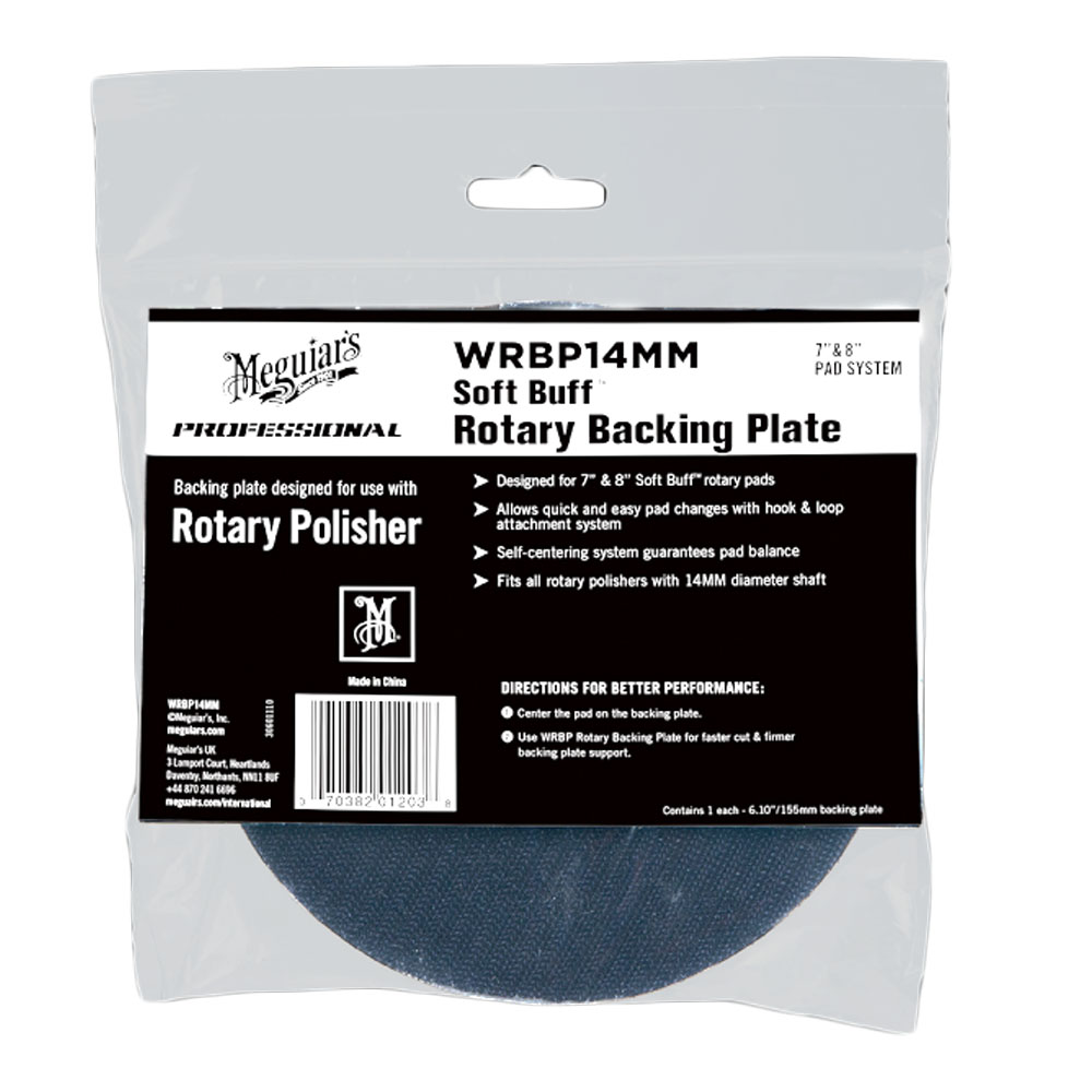  NBB TALER , 14 MM, ROTARY BACKING PLATE - MEGUIARS