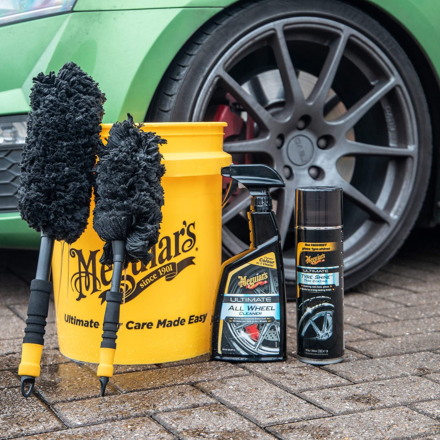  NBB PERIE MEDIE CURATARE JANTE 1 BUC,SUPREME WHEEL BRUSH - MEDIUM MEGUIARS