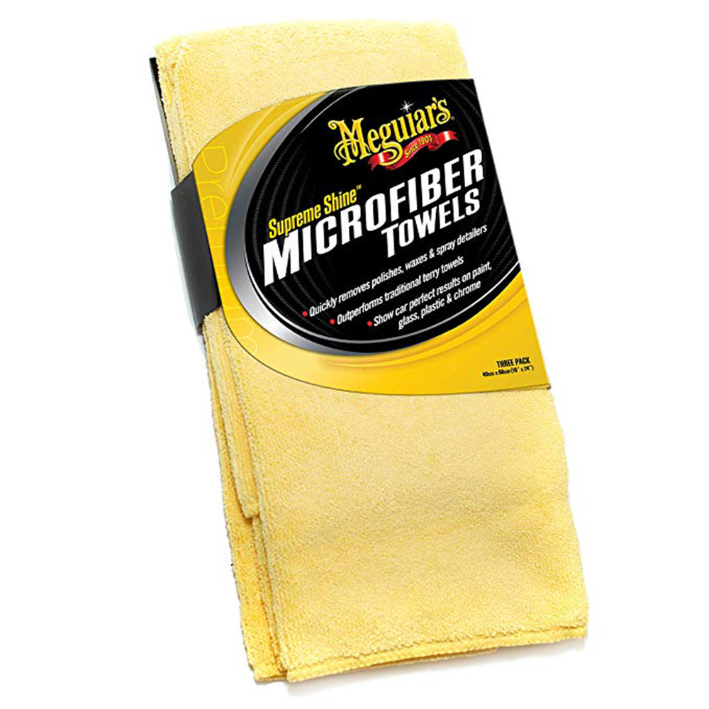  LAVETA CURATARE SUPRAFETE,SUPREME SHINE MICROFIBER TOWEL - (1 PACK) - MEGUIARS