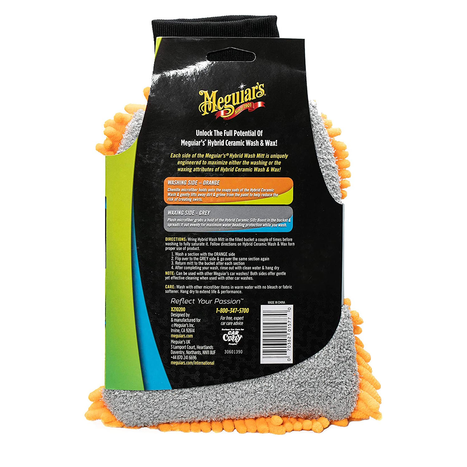  MANUSA SPALARE HIBRID HYBRID WASH MITT EU-MEGUIARS
