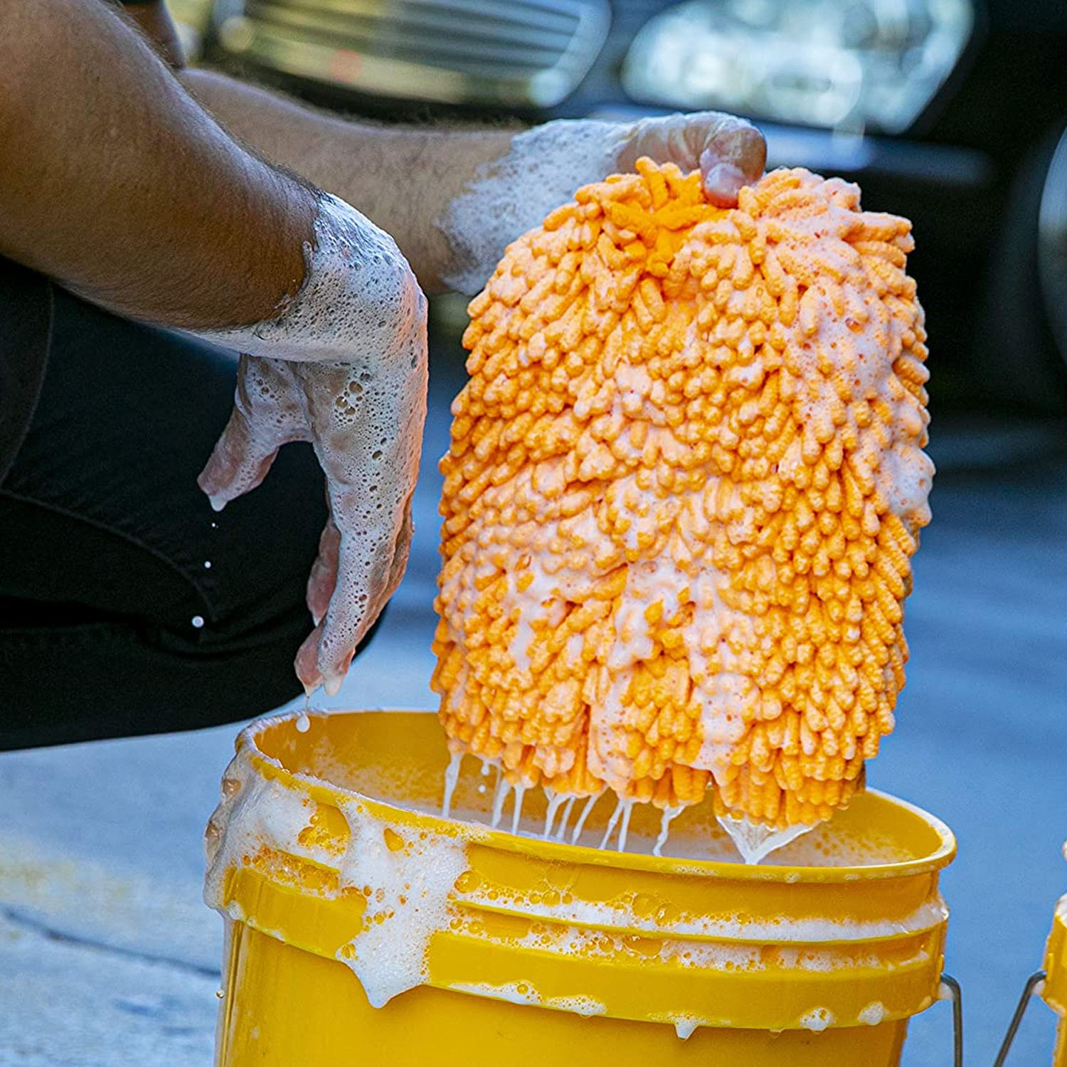 MANUSA SPALARE HIBRID HYBRID WASH MITT EU-MEGUIARS