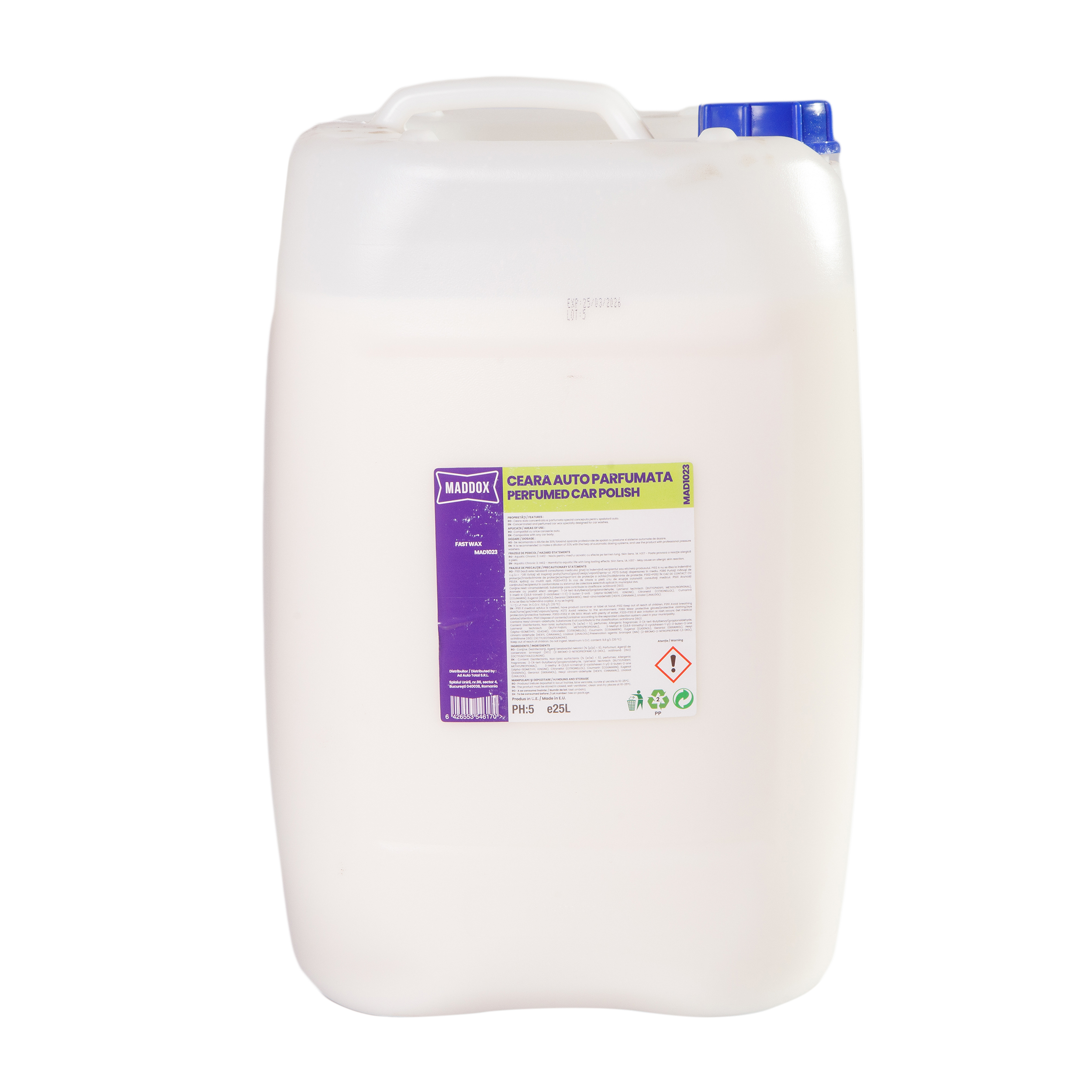  FAST WAX-CEARA PTR SPALATORIE SELF WASH 25L