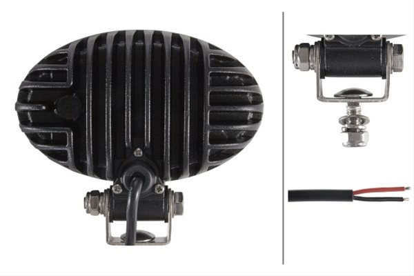  PROIECTOR OVAL LUMINA LUCRU CU LED