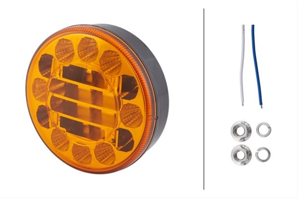  LAMPA SEMNAL SPATE/FATA ROTUNDA CU LED