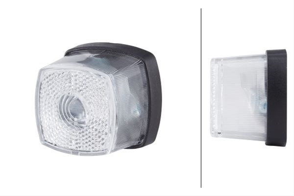  LAMPA POZITIE FATA PATRATA CU LED CU CATADIOPTRU