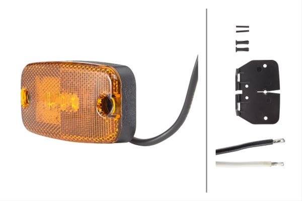  LAMPA DE MARCARE LATERALA CU LED CU CATADIOPTRU CU SUPORT