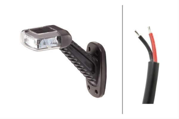  LAMPA GABARIT OBLICA CU LED,STG. MONTARE VERTICALA