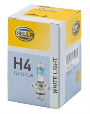  BEC H4 12V 60/55W P43T WHITE 4200K