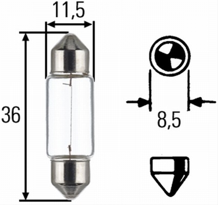  BEC 12V5W C5W (SE FACTUREAZA CATE 10)
