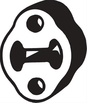 BOSAL-ORIS 255-302 Kipufogó Felfüggesztő