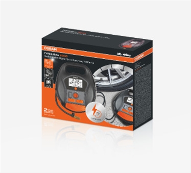 COMPRESOR DIGITAL 12V CU MANOMETRU REINCARCABIL