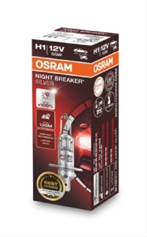  BEC H1 12V55W NIGHT BREAKER SILVER 100%