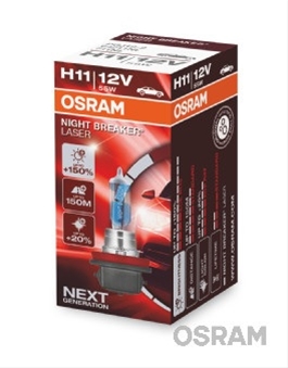  BEC H11 12V55W NIGHT BREAKER LASER NEXTGEN 150%