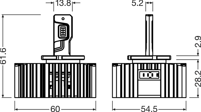  SET 2 BECURI D5S TEHNOLOGIE LED (FARA OMOLOGARE)