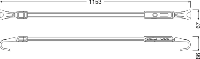  LAMPA LUCRU CAPOTA MOTOR CU LED TELESCOPICA