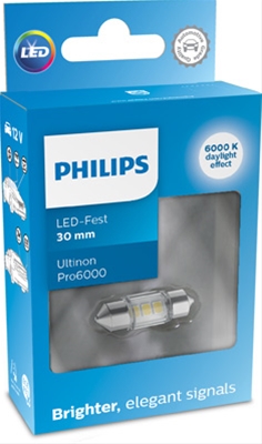  BEC LED 12V (ALB RECE 6000K) SOFIT 30MM ULTINON PRO6000