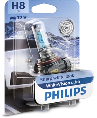  BLISTER 1 BEC H8 12V35W WHITE VISION ULTRA