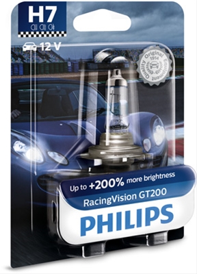  BLISTER 1 BEC H7 12V55W RACING VISION GT200 (+200%)