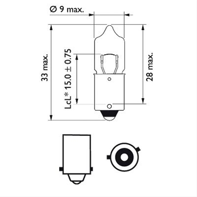  BEC 12V6W H6 (SE FACTUREAZA CATE 10)