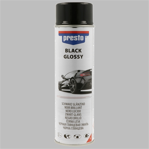  SPRAY VOPSEA NEGRU LUCIOS 500ML