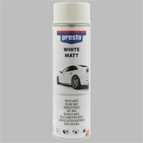  SPRAY VOPSEA ALB MAT 500ML