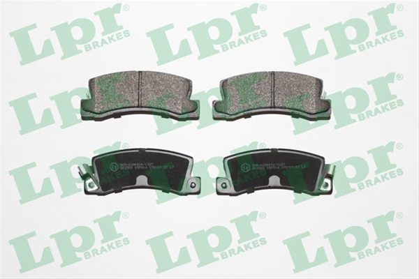 LPR 05P514 05P514 FÉKBETÉT KÉSZLET, TÁRCSAFÉK