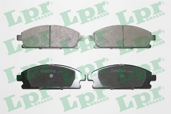 LPR 05P935 05P935 FÉKBETÉT KÉSZLET, TÁRCSAFÉK