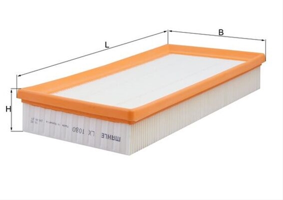 Filtre aer - Filtru aer MAHLE LX1080
