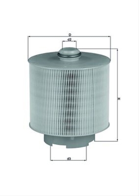 Filtre aer - Filtru aer MAHLE LX1006/1D