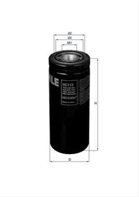 Filtre hidraulice - Filtru hidraulic MAHLE HC112