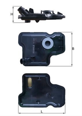 Filtre hidraulice - Filtru hidraulic MAHLE HX395