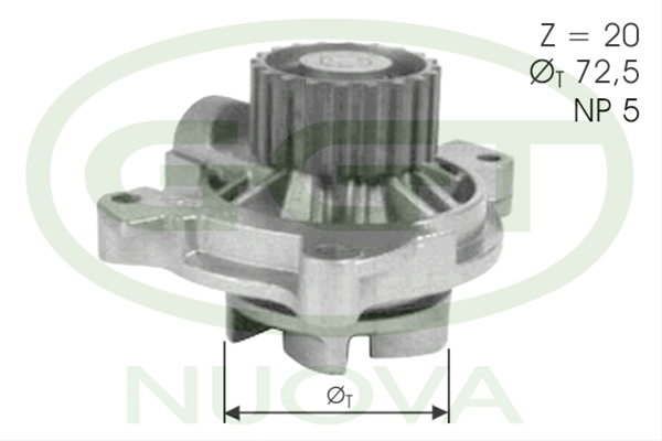 GGT PA10775GGT PA10775GGT POMPA APA GGT