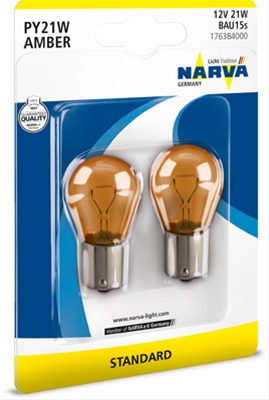  BLISTER 2 BECURI 12V21W GALBEN TIP PY21W