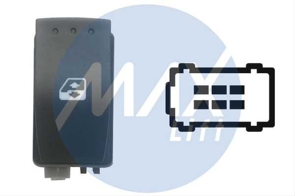 MAX SRN102 SRN102 BUTON MACARA GEAM MAX