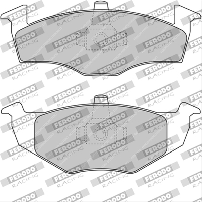 FERODO FDS1288 Fékbetétkészlet Ferodoracing